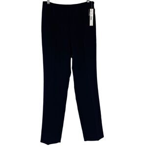 Antonio Melani Mina Pants Straight Leg Navy Women Size 2 Office Workwear NWT